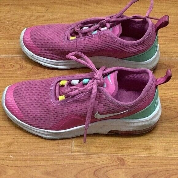 KIDS' LITTLE GIRLS AIR MAX MOTION IN COSMIC FUCHSIA/WHITE-EMER Size 4 - Picture 3 of 7